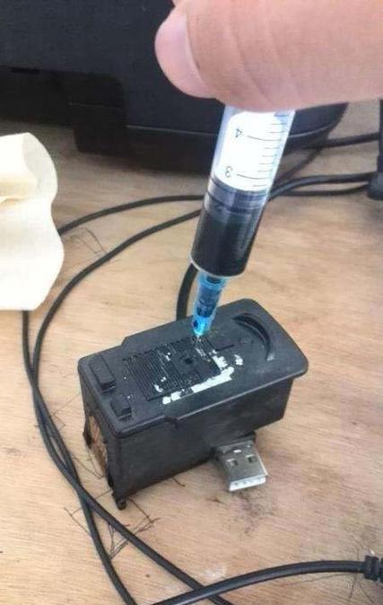 爱普生打印机加墨水图解