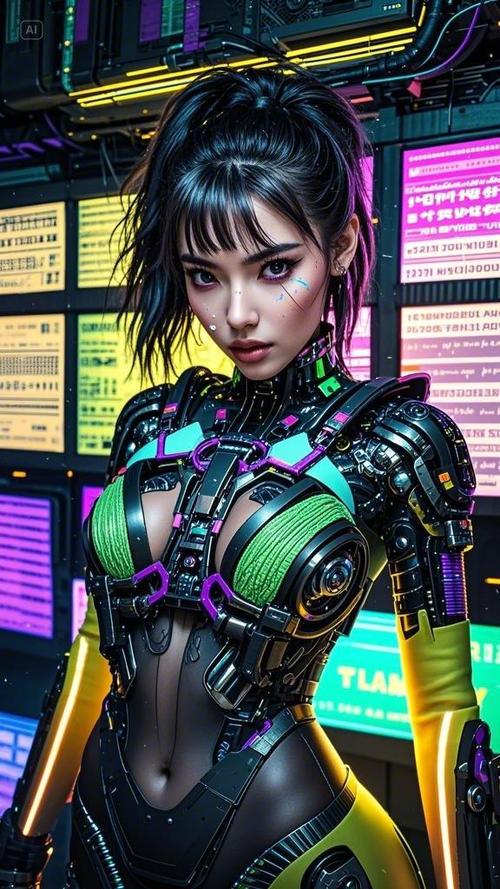赛博朋克女v官方图