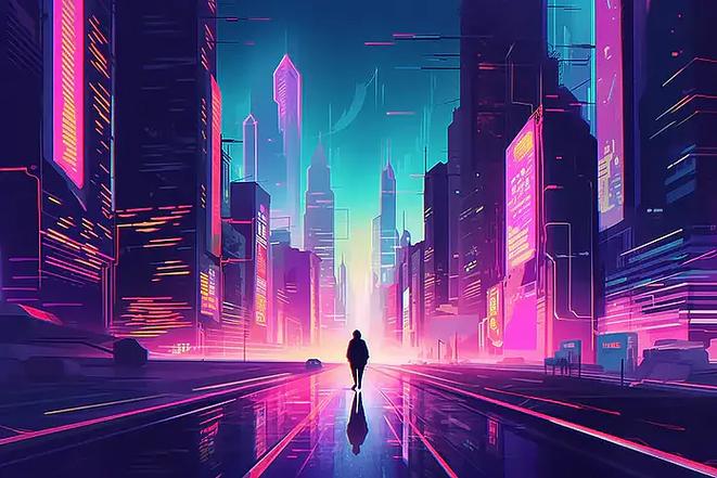 赛博朋克风格设计