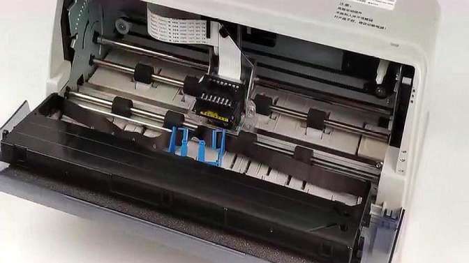 打印机安装色带视频要