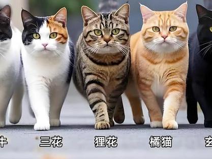 中华田园猫五虎上将