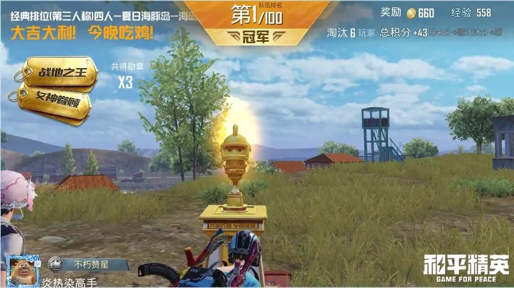吃鸡 和平精英