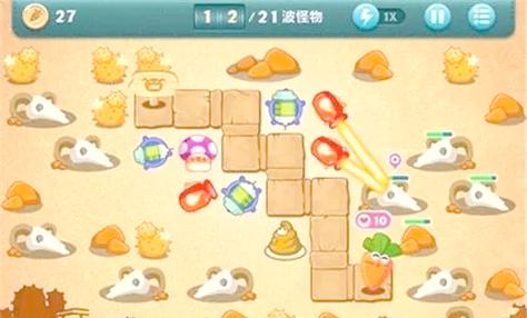 保卫萝卜挑战第42关攻略