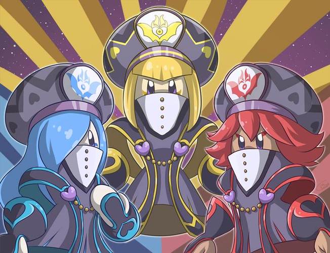 星之卡比魔官三姐妹获得