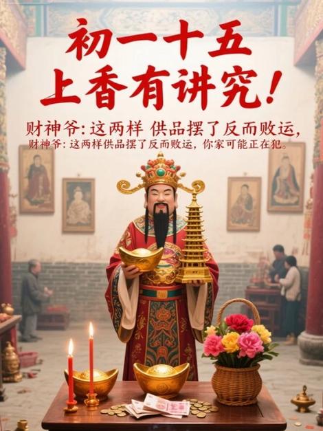 拜财神爷上香说什么好