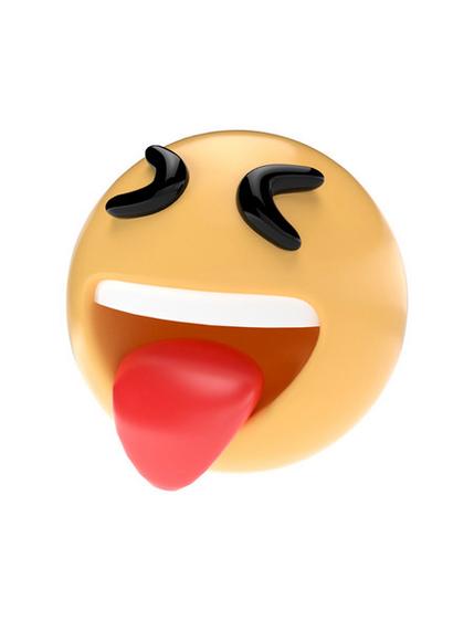 斜着吐舌头emoji表情符号