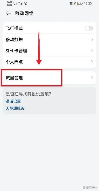 荣耀手机限制流量怎么取消