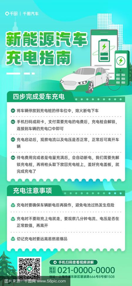 电动汽车充电正确方法