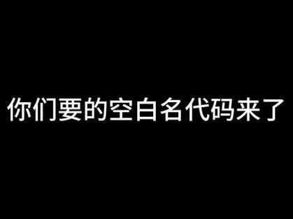 空白代码生成器