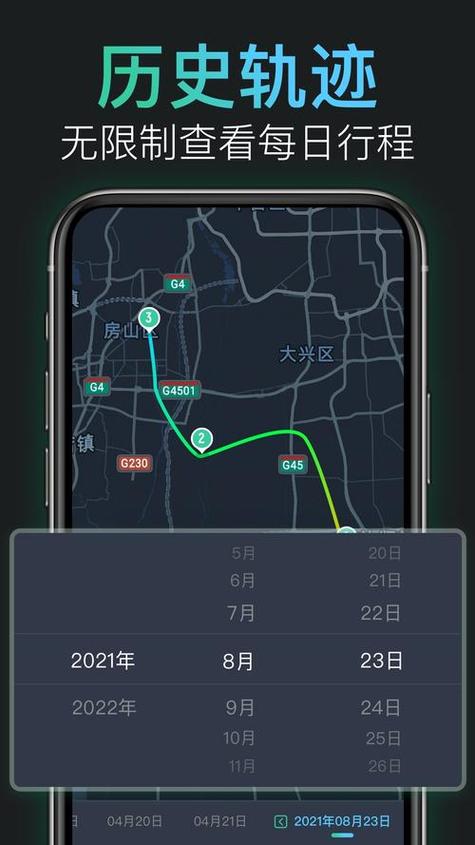 记录行程轨迹的app