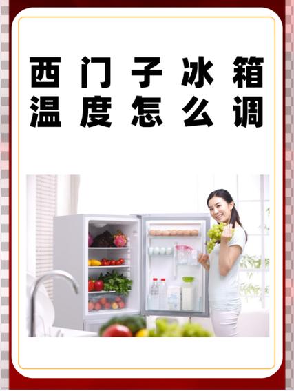 西门子冰箱调温度的正确方法