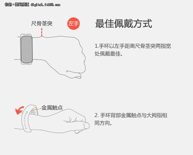 手环正确佩戴位置图解