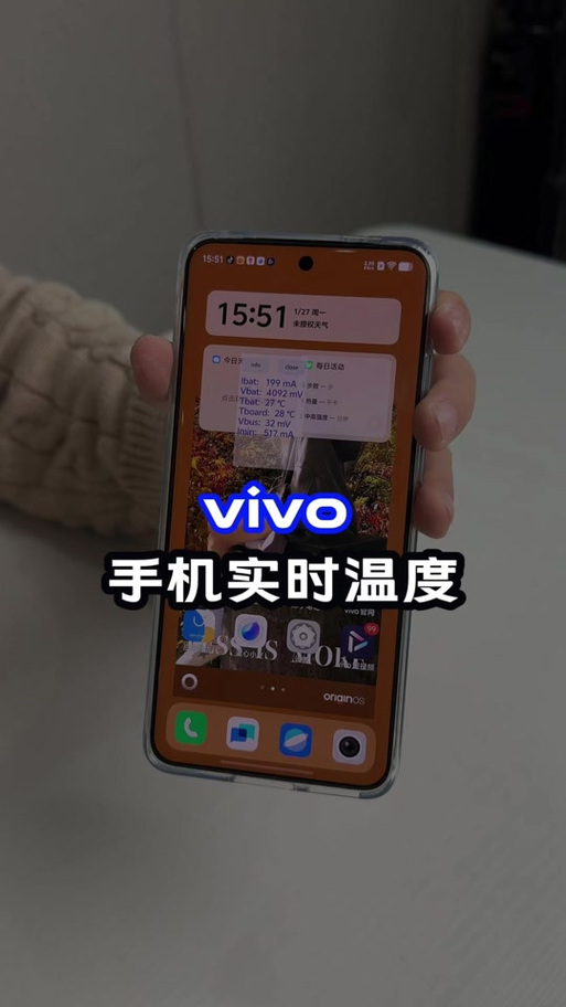 vivo温度低屏幕变色