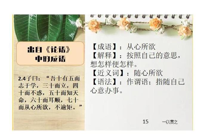 随心而为是成语吗