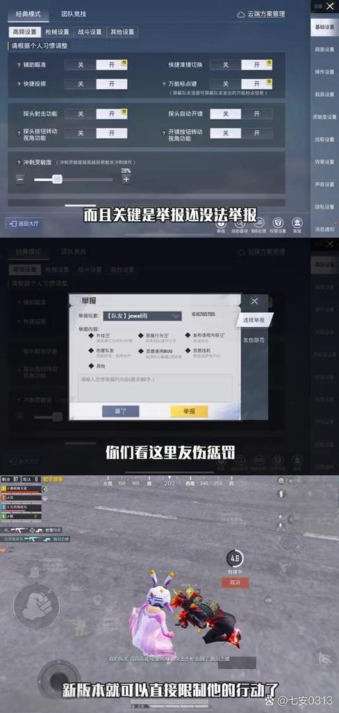 和平精英队友回应标点