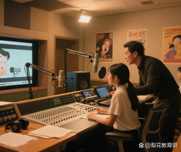 配音老师动漫