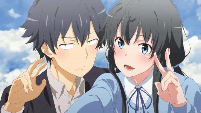 雪之下雪乃与比企谷八幡
