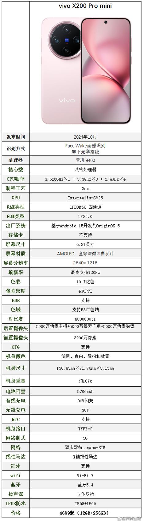 vivox200promini参数设置