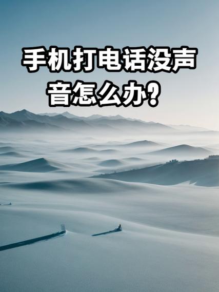 视频说话没声音,打电话有声音