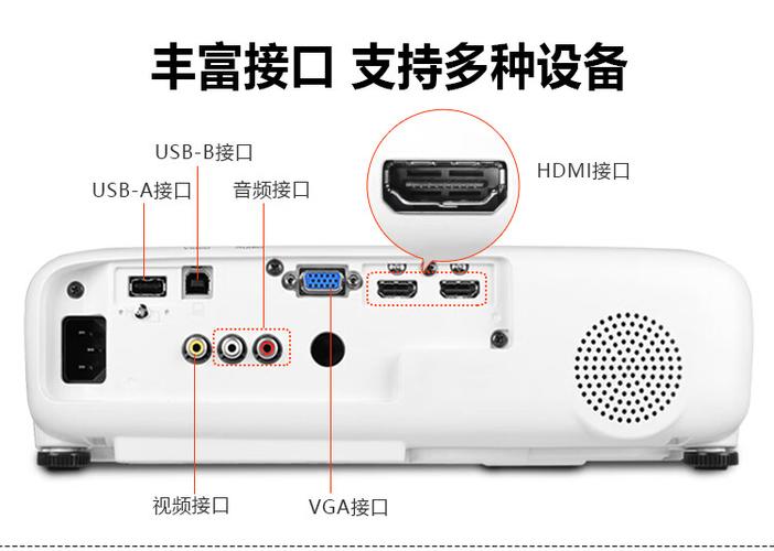 爱普生投影仪外接音箱