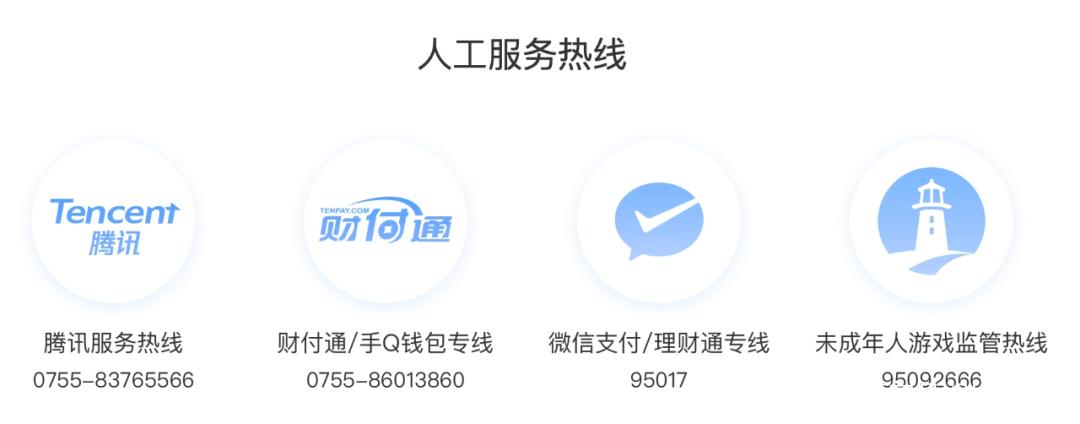 腾讯qq客服电话热线