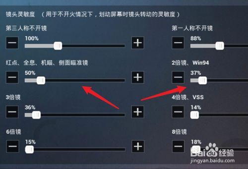 八倍镜的灵敏度调到多少