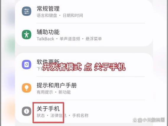 三星开发者模式怎么打开