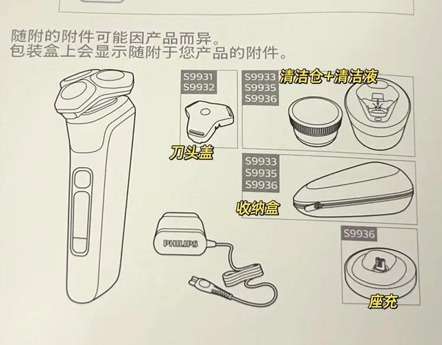 飞利浦剃须刀s9000说明书