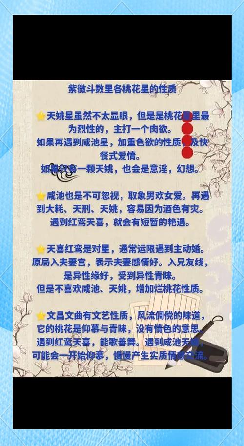 紫微斗数108星详细解析