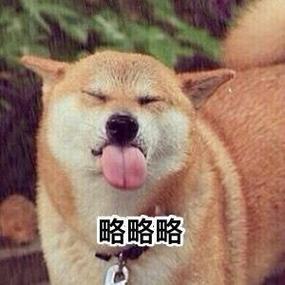 微信狗吐舌头表情包