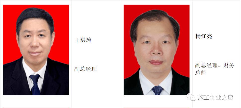 中建三局一公司副总有哪几位