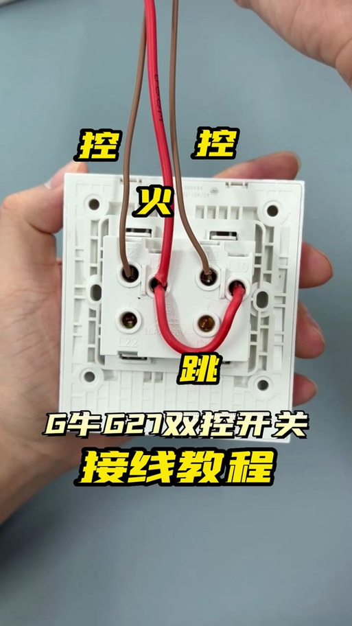 公牛开关接线方法二根线