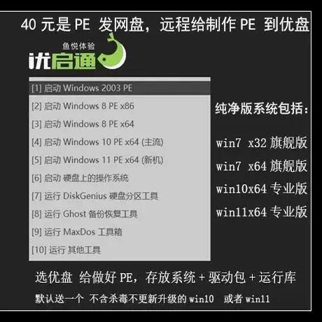 微pe与优启通哪个干净