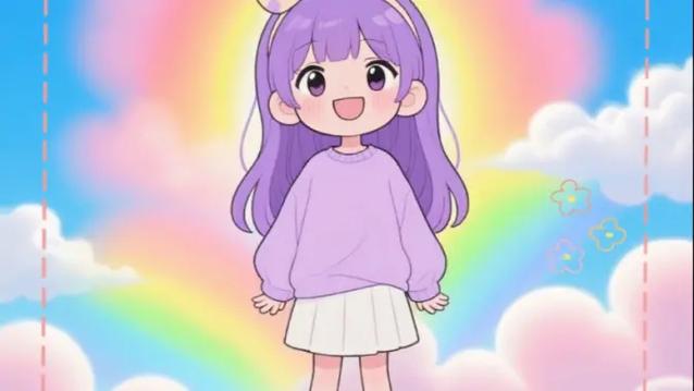 蛋小紫拟人化可爱版