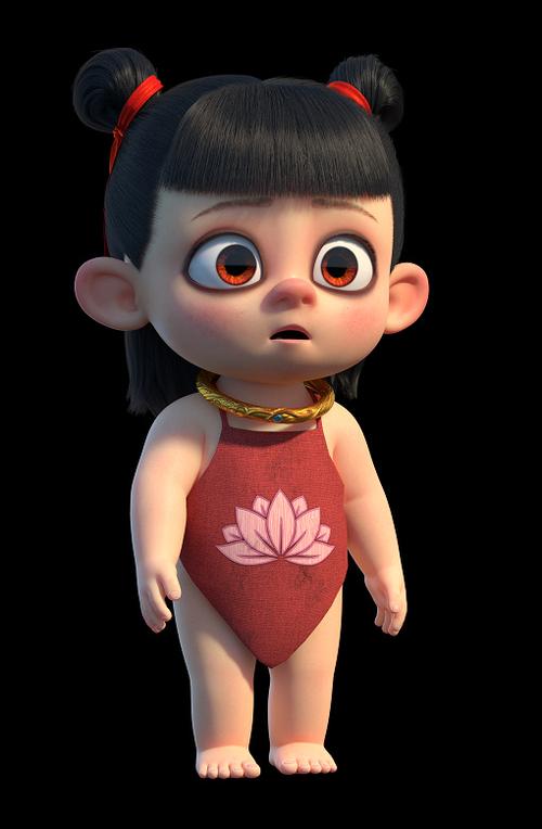小美女哪吒