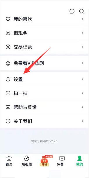 手机爱奇艺的弹幕开关在哪里