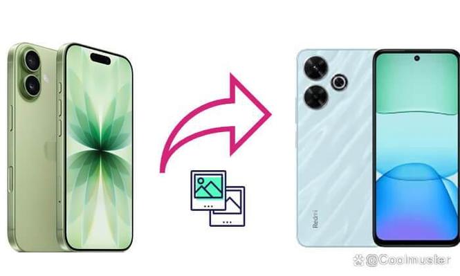 苹果和红米怎么传照片