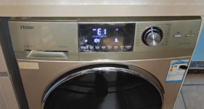 海尔滚筒e1故障解决方法