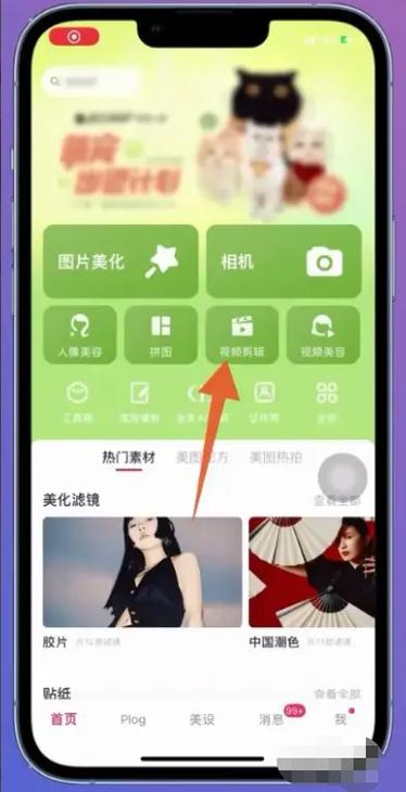 美图秀秀能去掉小视频水印吗