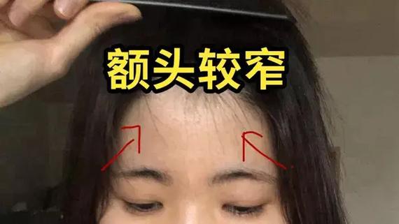 男人额头窄图片