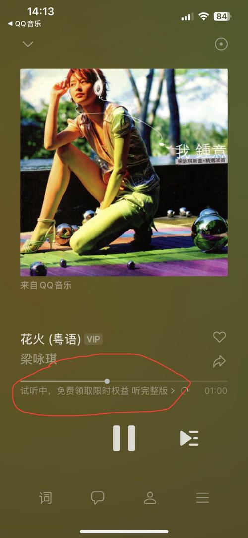 qq音乐vip才能听的歌曲