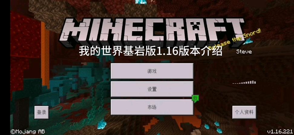 基岩版1.16正式版