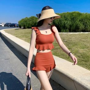 一根线泳衣女装图片林林婷
