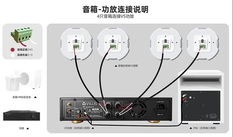小喇叭接线图