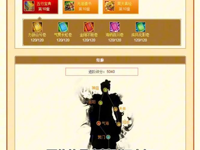 新天龙八部心法和修炼