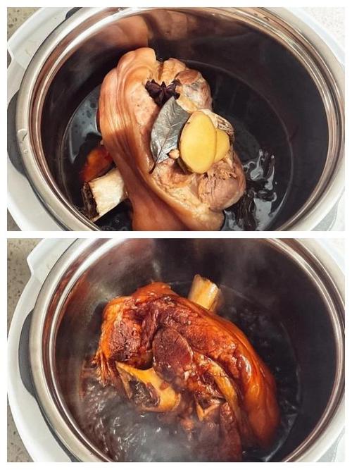 怎样用电压力锅做肘子