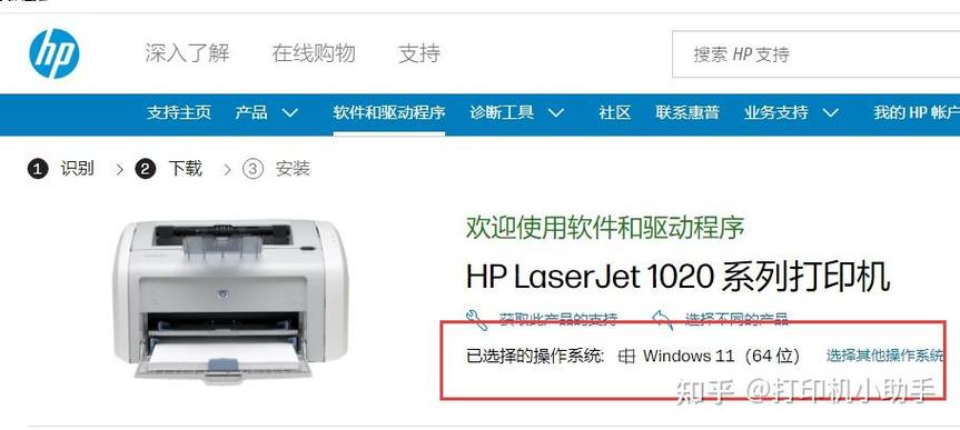 hp打印机1020的驱动程序