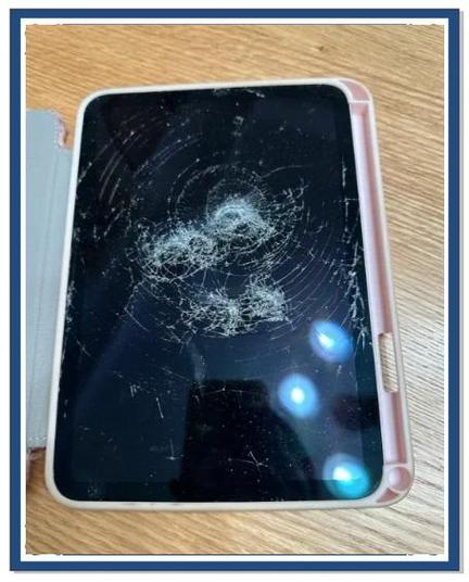 ipad摔了一下会坏吗