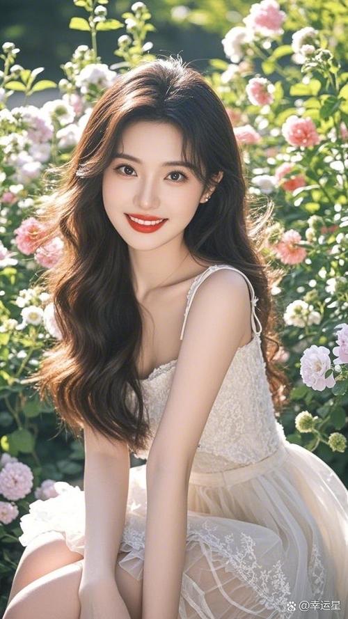 清新美女正脸