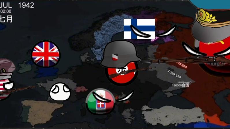 波兰球大作战二战时德国的地图
